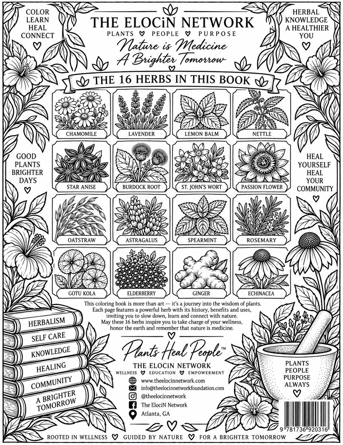 A Herbal Coloring Book