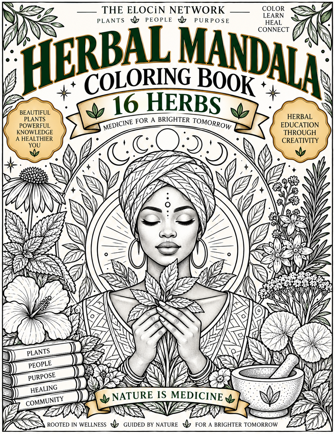 A Herbal Coloring Book